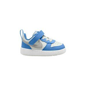 Nike Court Borough Low Recraft Baby/Toddler ... Color: White Gray Cobalt Size: 5